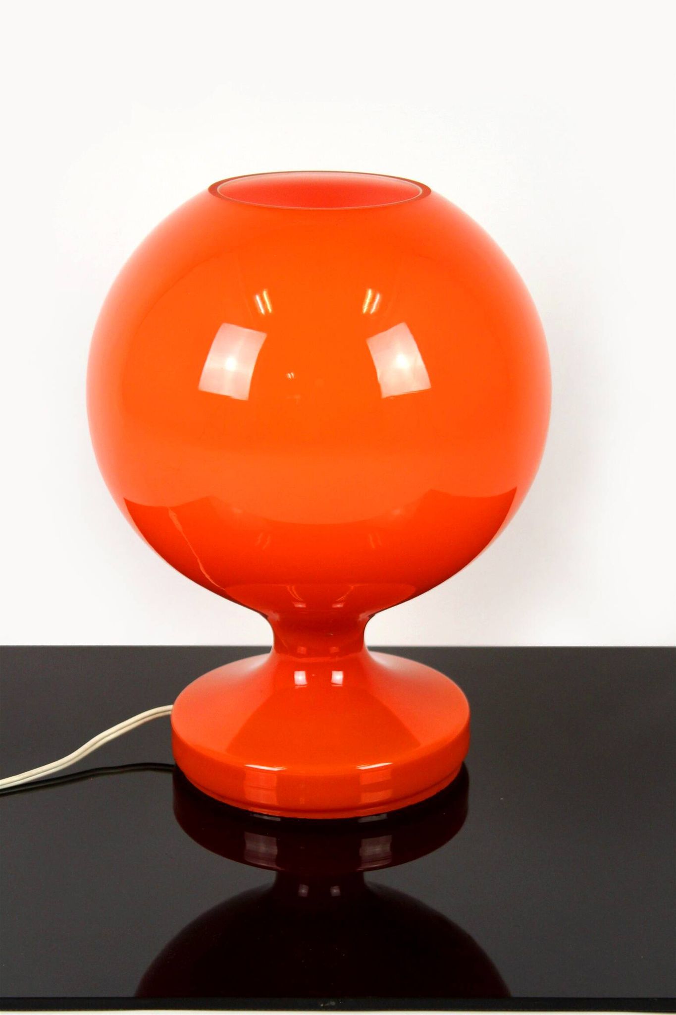 Lampe de Table Vintage en Verre par Stepan Tabery pour Opp Jihlava, 1970s