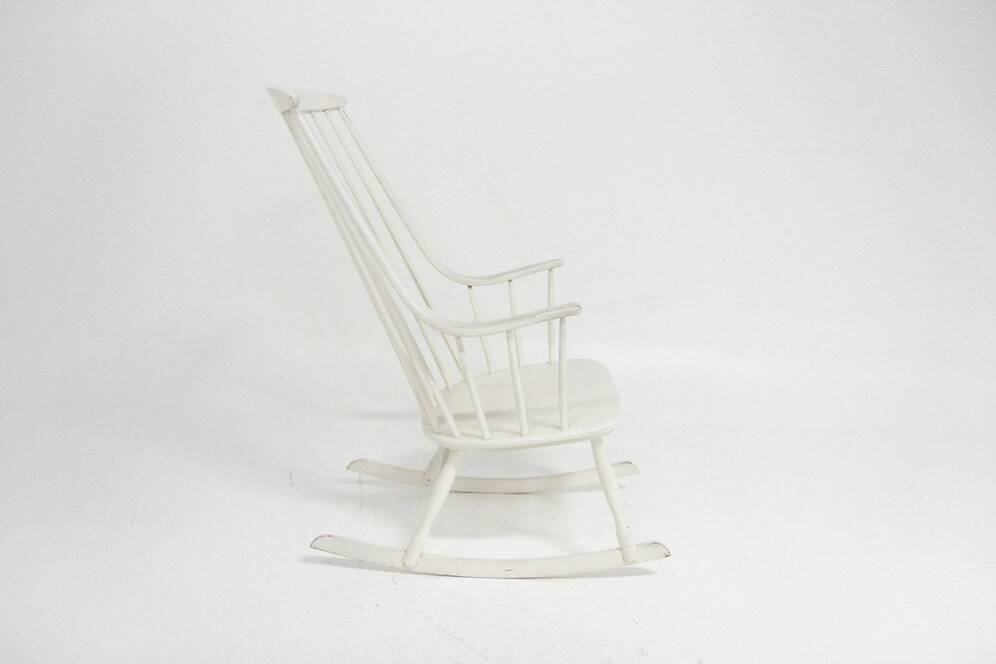 Scandinavian rocking chair "Bohem", Lena Larsson, Sweden, 1960