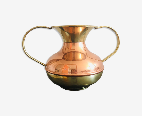 Copper vase Lecellier Villedieu | Selency