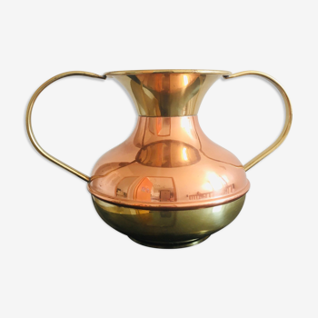 Copper vase Lecellier Villedieu