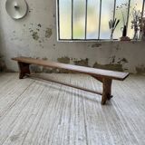 2.5m XL pine farm bench