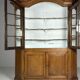 Bookcase buffet cabinet oak Belgian