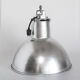 Vintage industrial aluminum ceiling lamp Mazda (Philips) Holland 1980