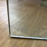 FIAM Italia, oval glass dining table