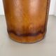 lovely real leather paper bin basket by Torben Ørskov & Co Denmark, 1960s