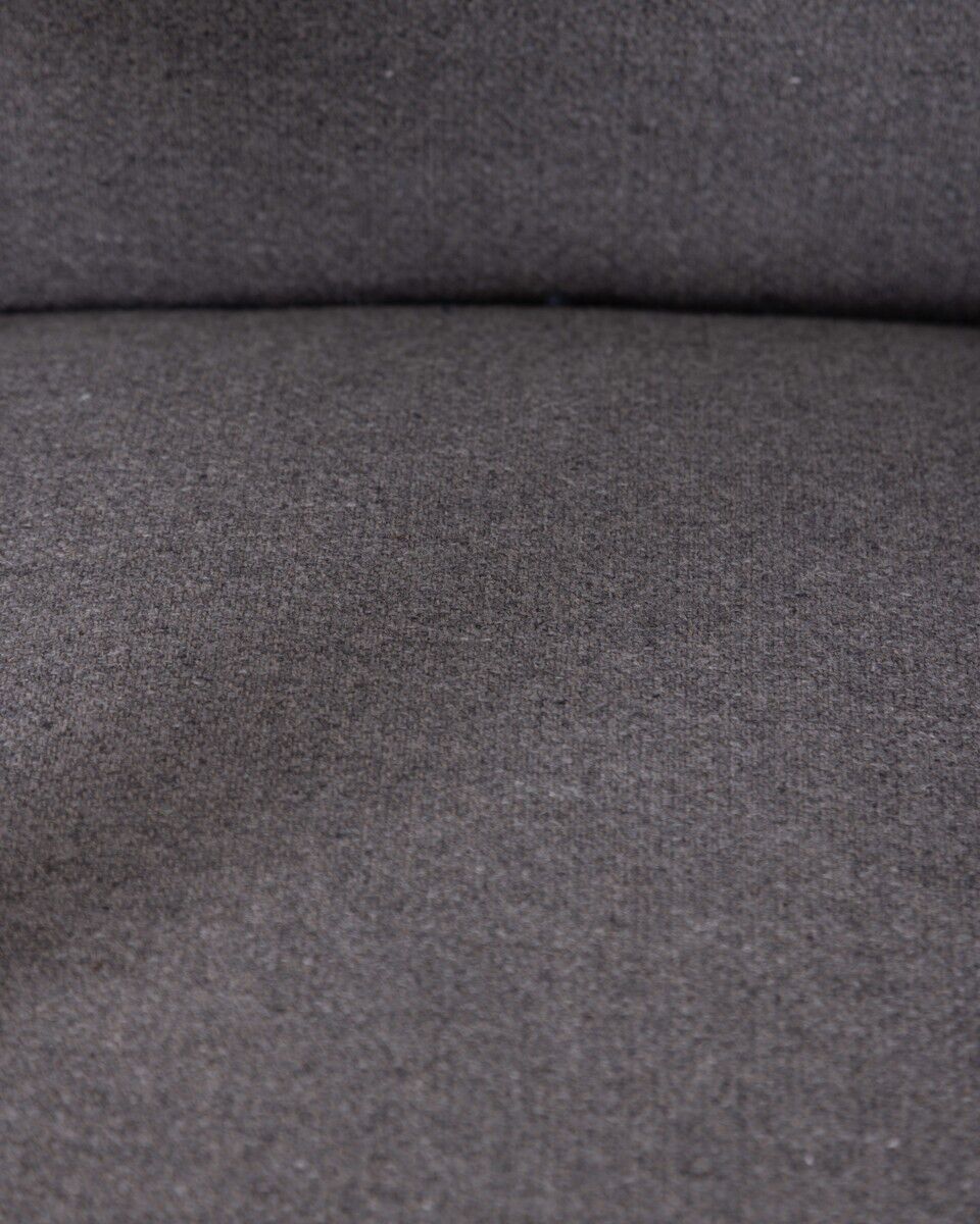 Fauteuil vintage des années 60 en teck bois et tissu design danois