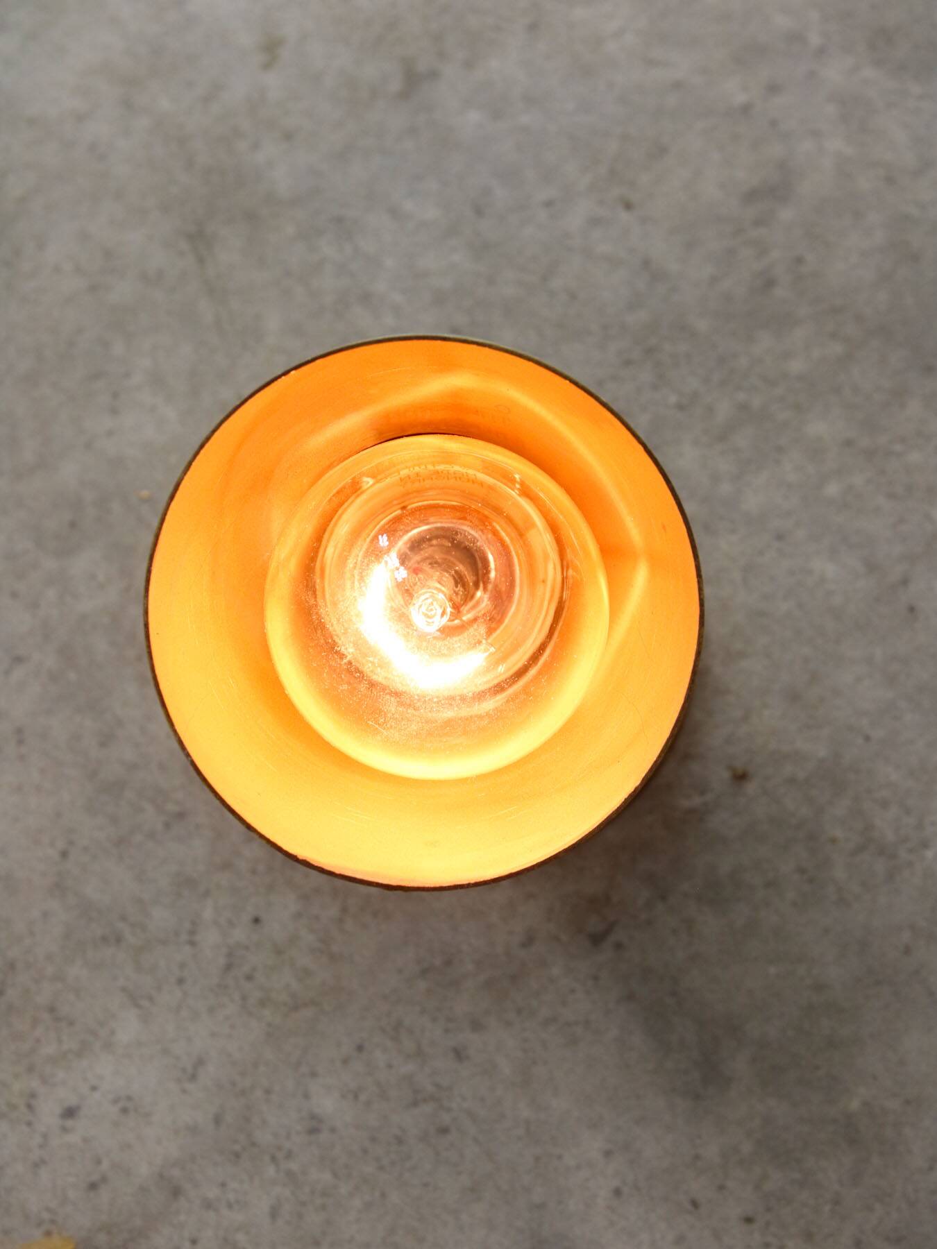 Mid-Century Italian Brass Wall Reflector Lamp, 1960s