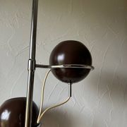 Chrome floor lamp Monix 3 vintage balls 1970