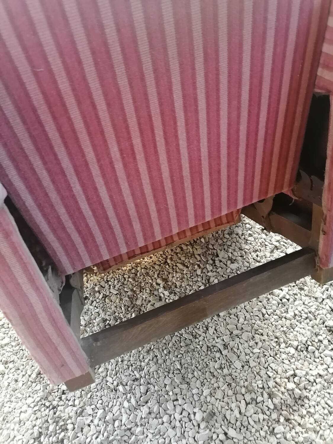 Fabric armchair 1900-1930