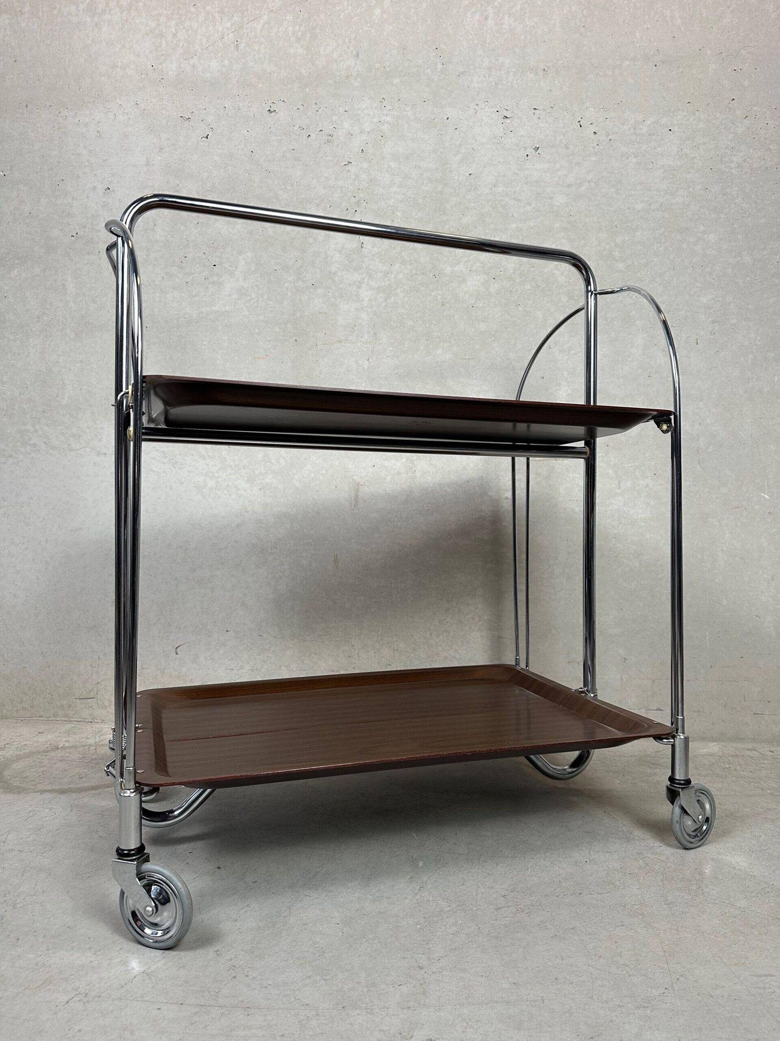 Vintage folding serving trolley – Gerlinol