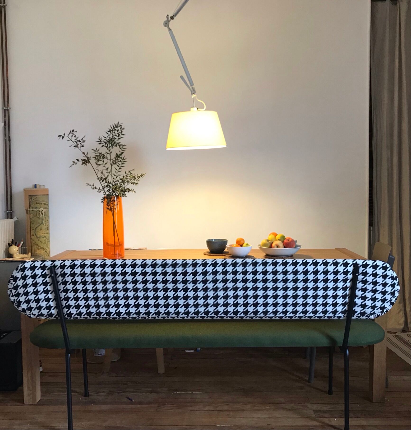 Upholstered bench