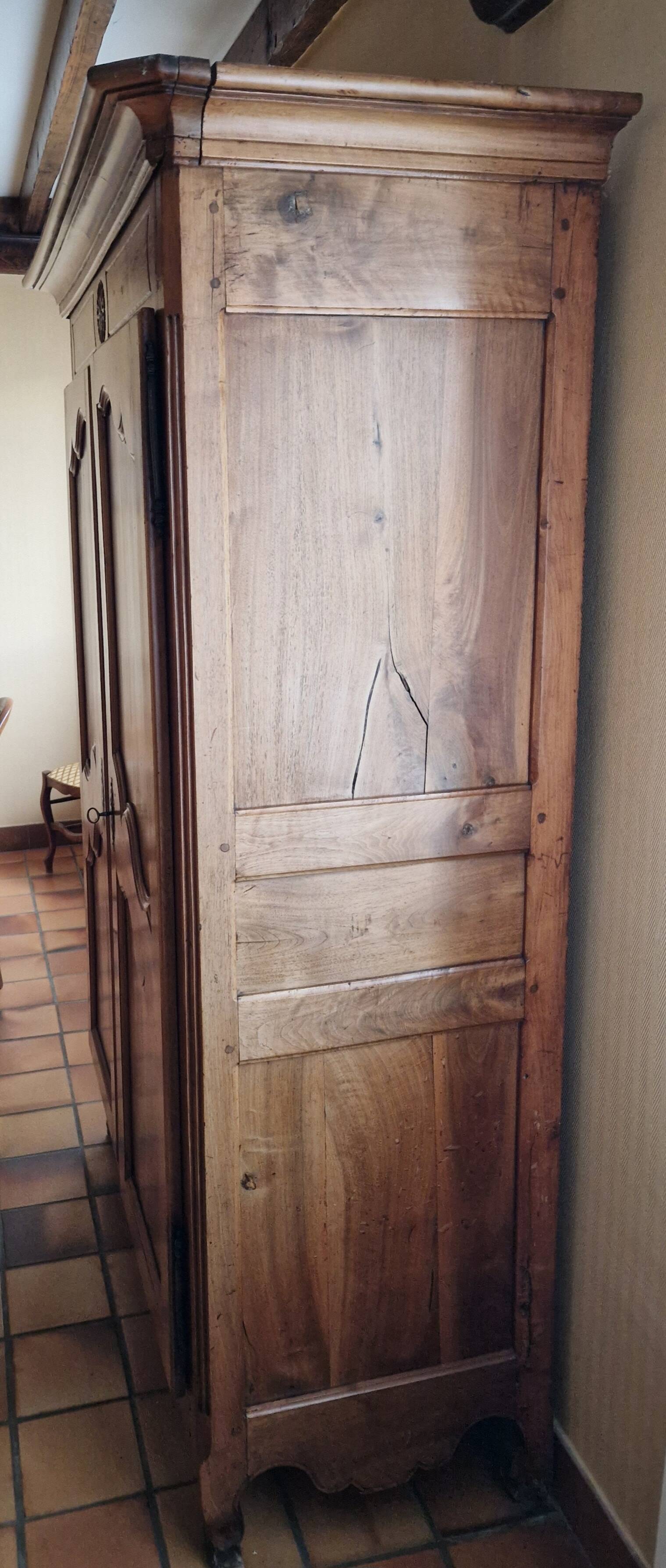 Louis XV provincial wardrobe