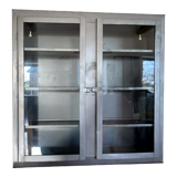 Vitrine en zinc