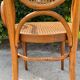 Sculptural bendwood side chair model