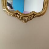 Former mirror, gilded molding, french classic 30x51cm