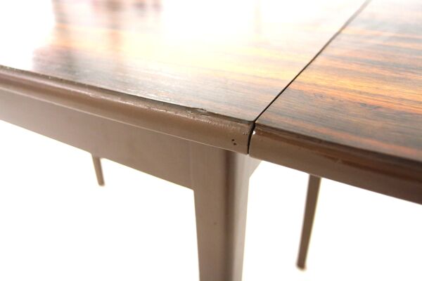 Table de salle à manger à battants en formica, Suède, 1960