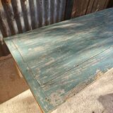 Patinated country coffee table