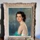 Old portrait of a woman in pastel - Cyprien Boulet