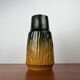 Danish studio pottery vase from the mid-20th century by Ernst Pottery, Faxe, 1960s.