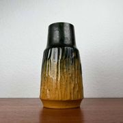 Danish studio pottery vase from the mid-20th century by Ernst Pottery, Faxe, 1960s.