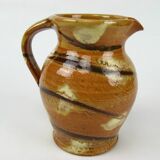 Marbled ceramic pitcher