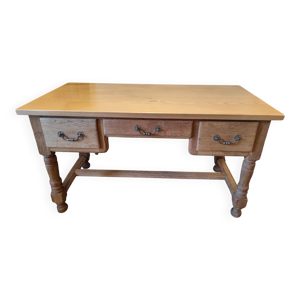 Bureau en chêne massif