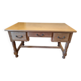 Solid oak desk