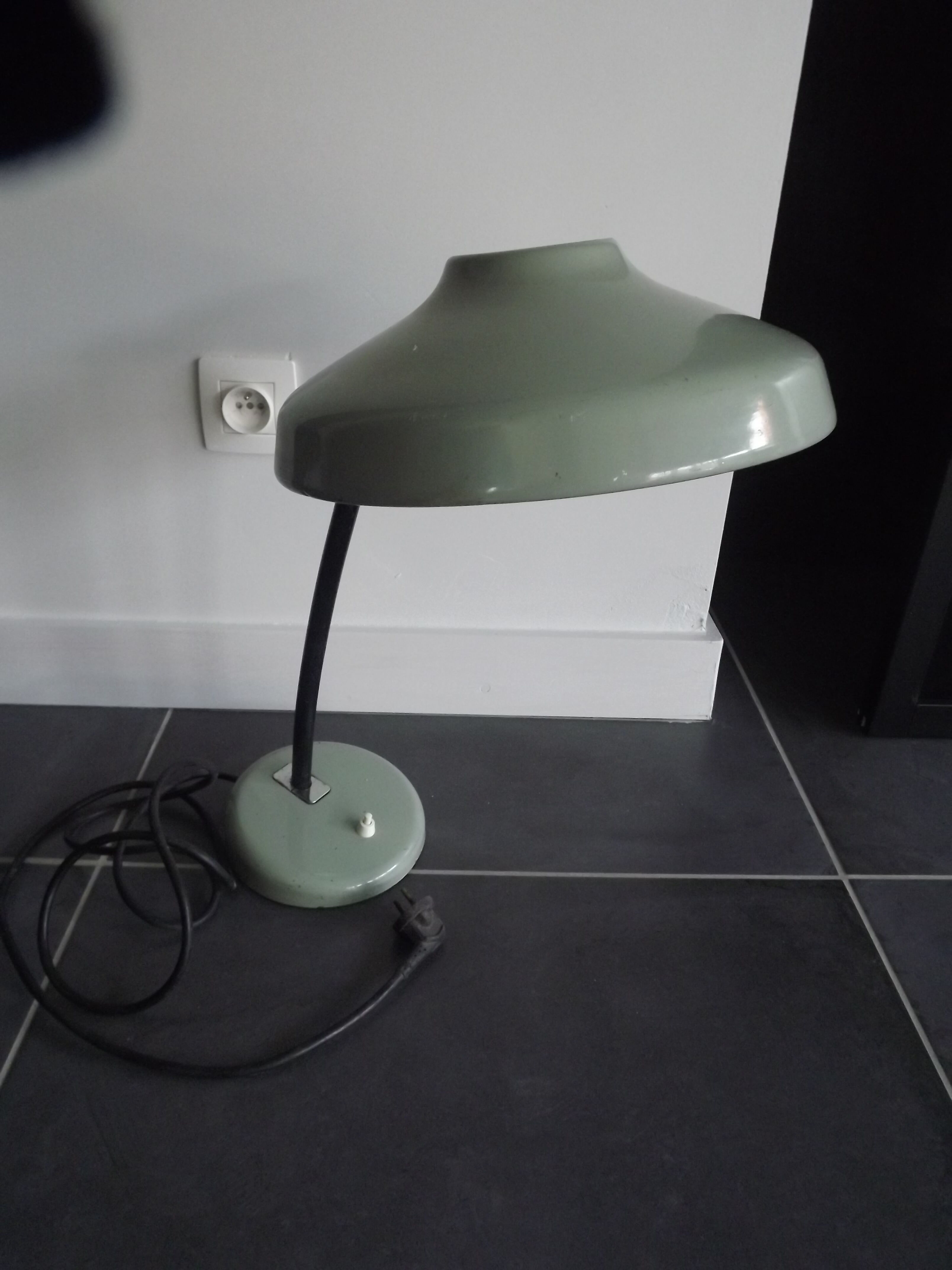 60' vintage office industrial lamp