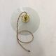 Vintage white opaline pendant light
