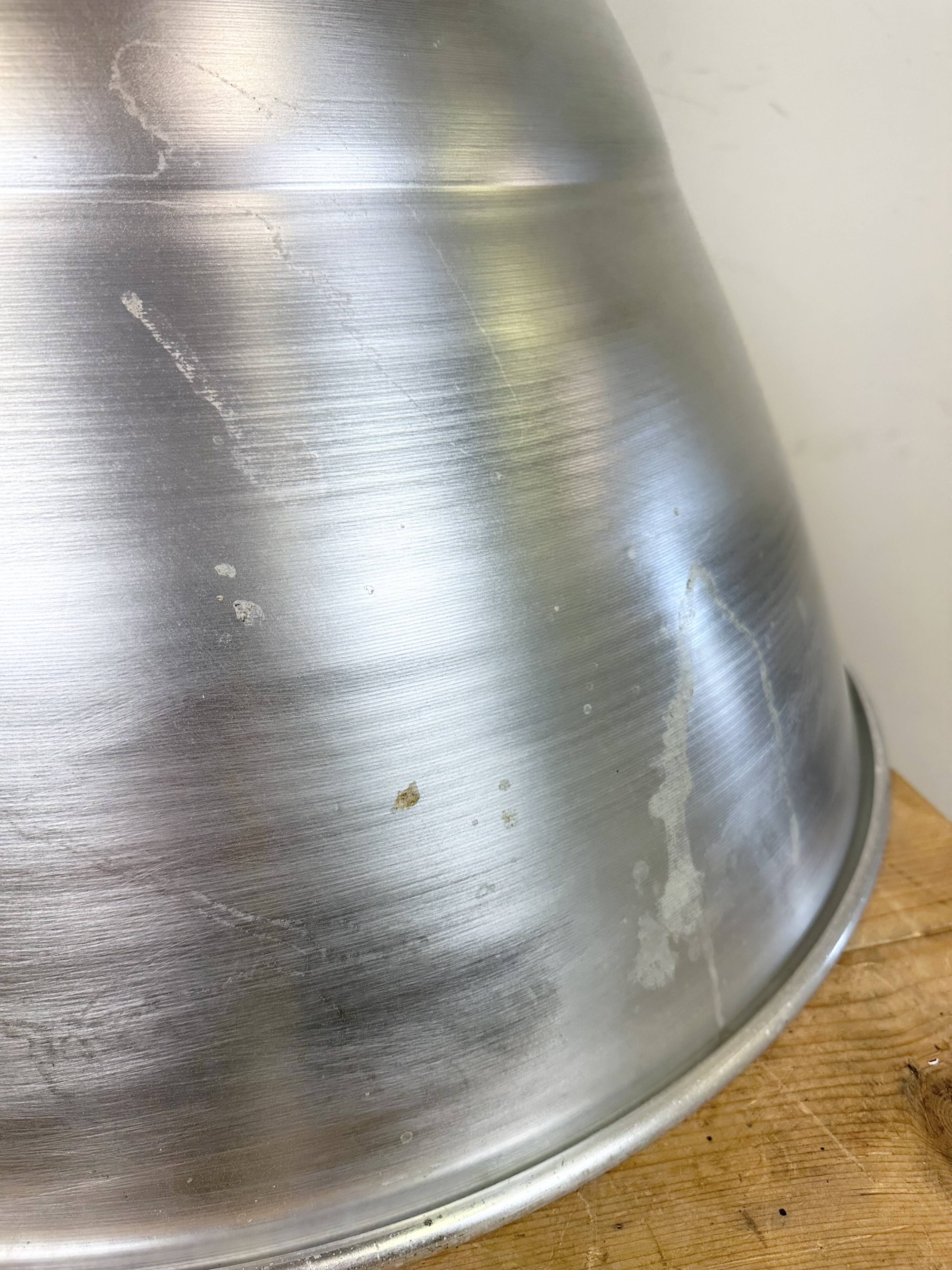 Large Industrial Aluminium Pendant Light from Elektrosvit, 1960s