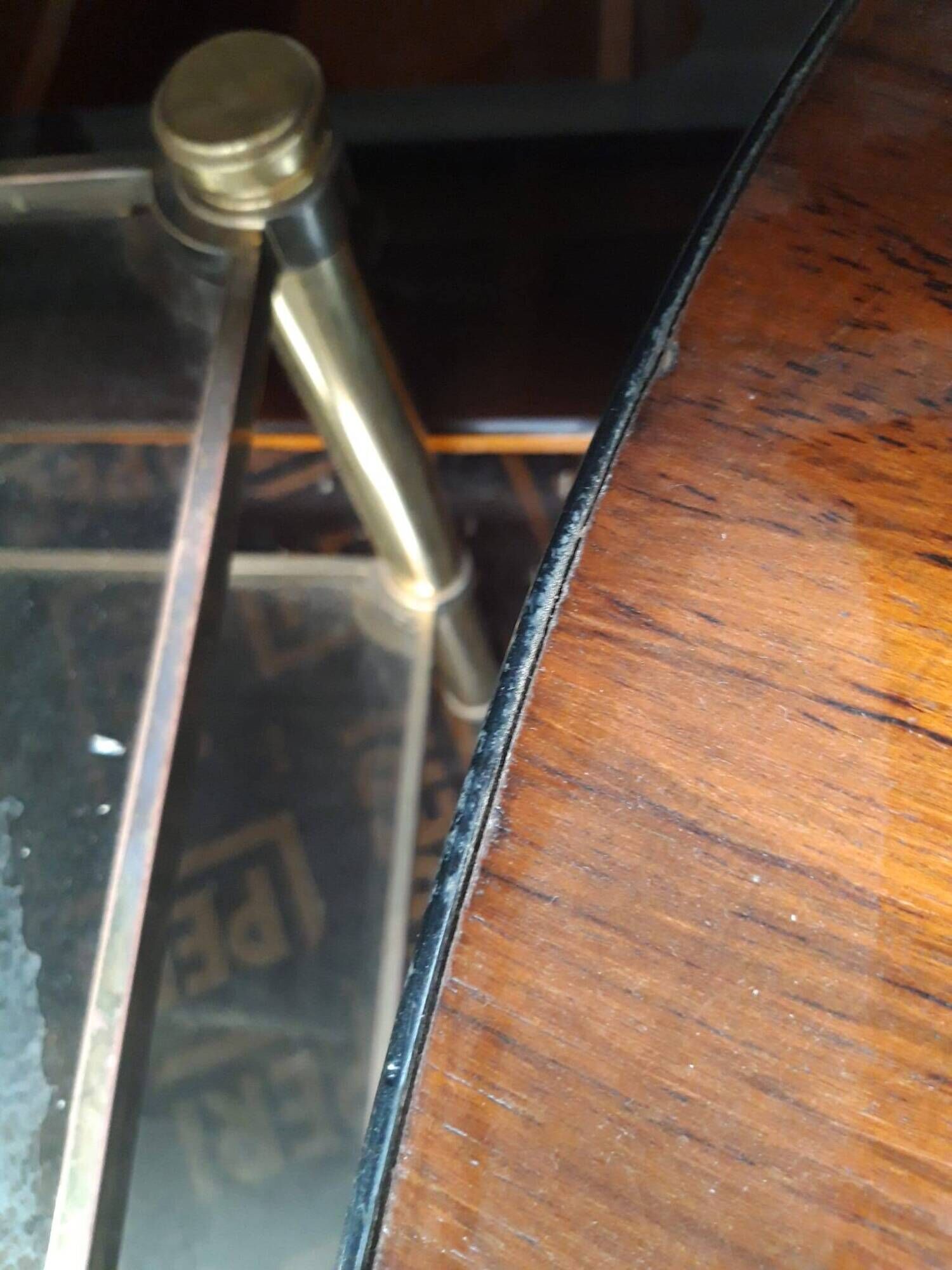 1960s round table - Convertible into a game table