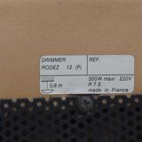 Halogen lamppost design Louis Drimmer vintage model rodez