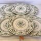 Six Royal Doulton Provençal dessert plates