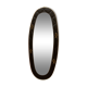 Old mirror mirror black skaï