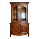 Vintage Rustic Bookcase In Solid Wood 20th Century
