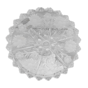 Plat en cristal