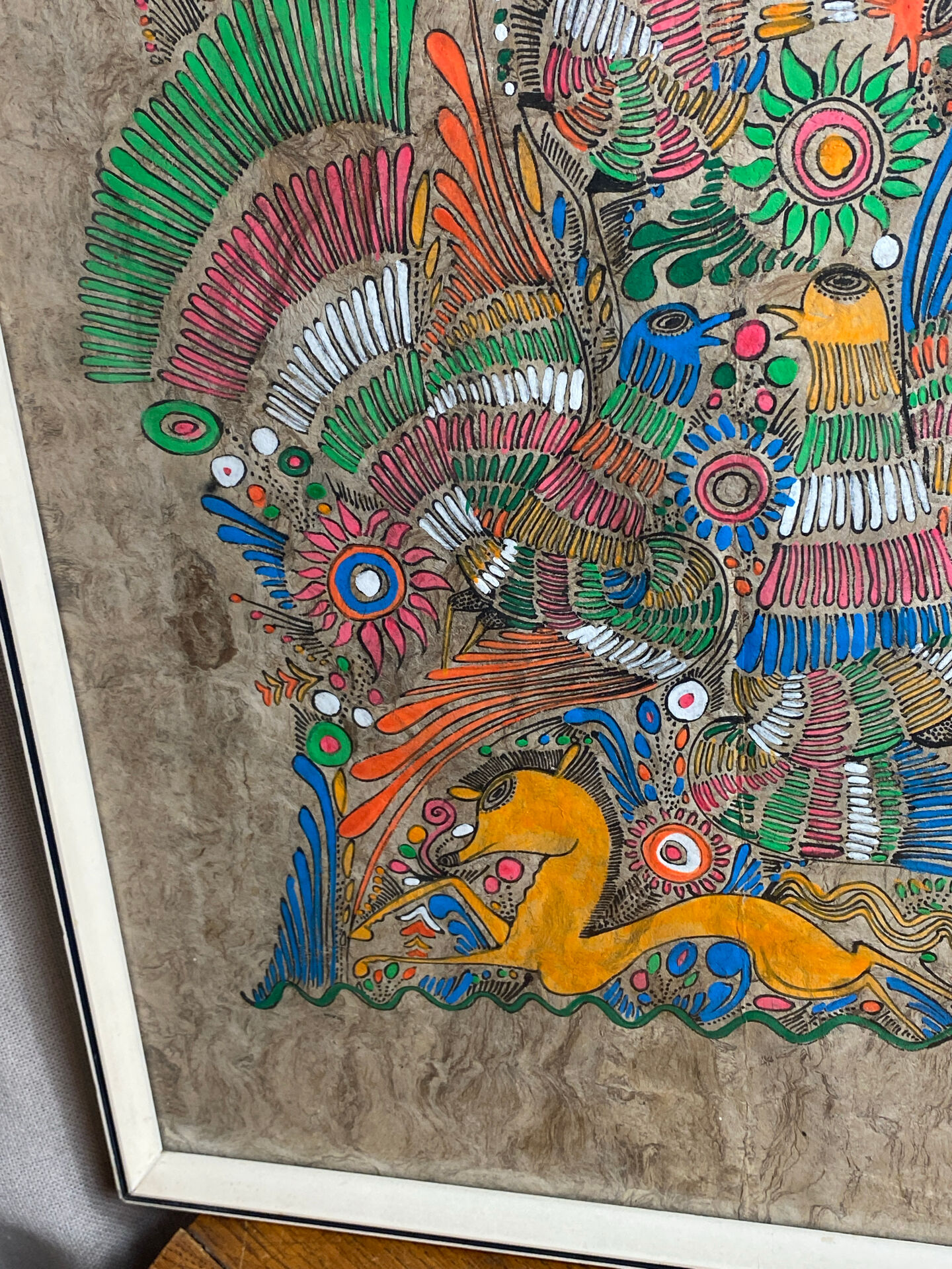 Table of Mexican popular art