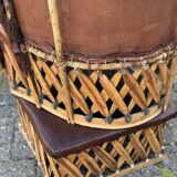 Vintage Mexican Equipale chairs and table