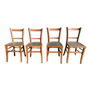 suite de quatre chaises