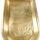 Eclectic samovar tray, brass, Poland, 19th century