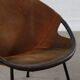 Chaise ballon vintage Lusch Mid Century Design 50er 60er