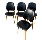 Set de 4 chaises pégase baumann