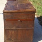 Office furniture, old glove maker's table.
