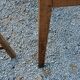 Farm table nineteenth century feet spindles 251cm and its 2 benches