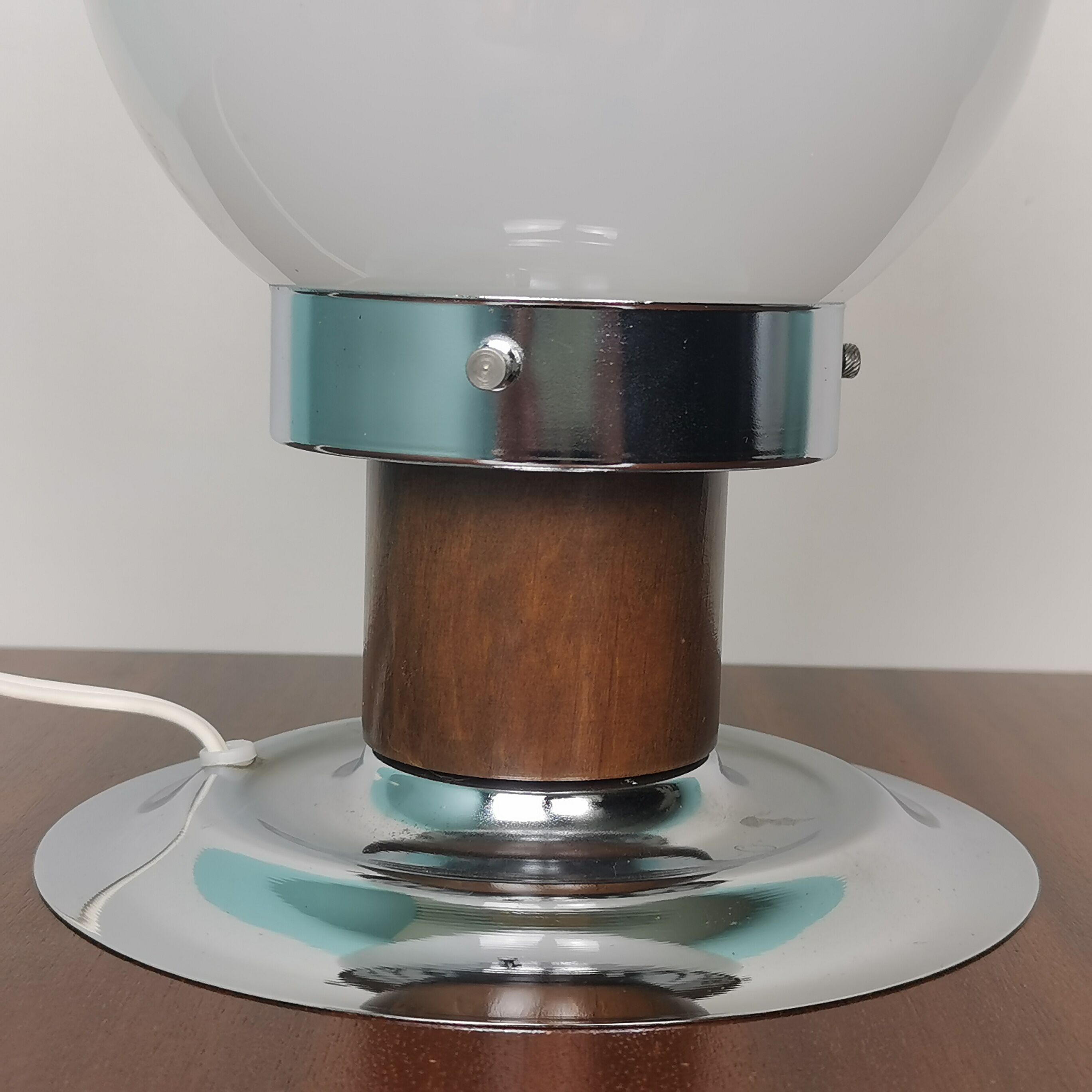 Pair of Italian Murano lamps