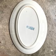 Oval dish St Amand & Hamage in iron earth