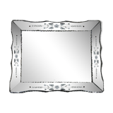 Venetian distressed mirror 78x61cm