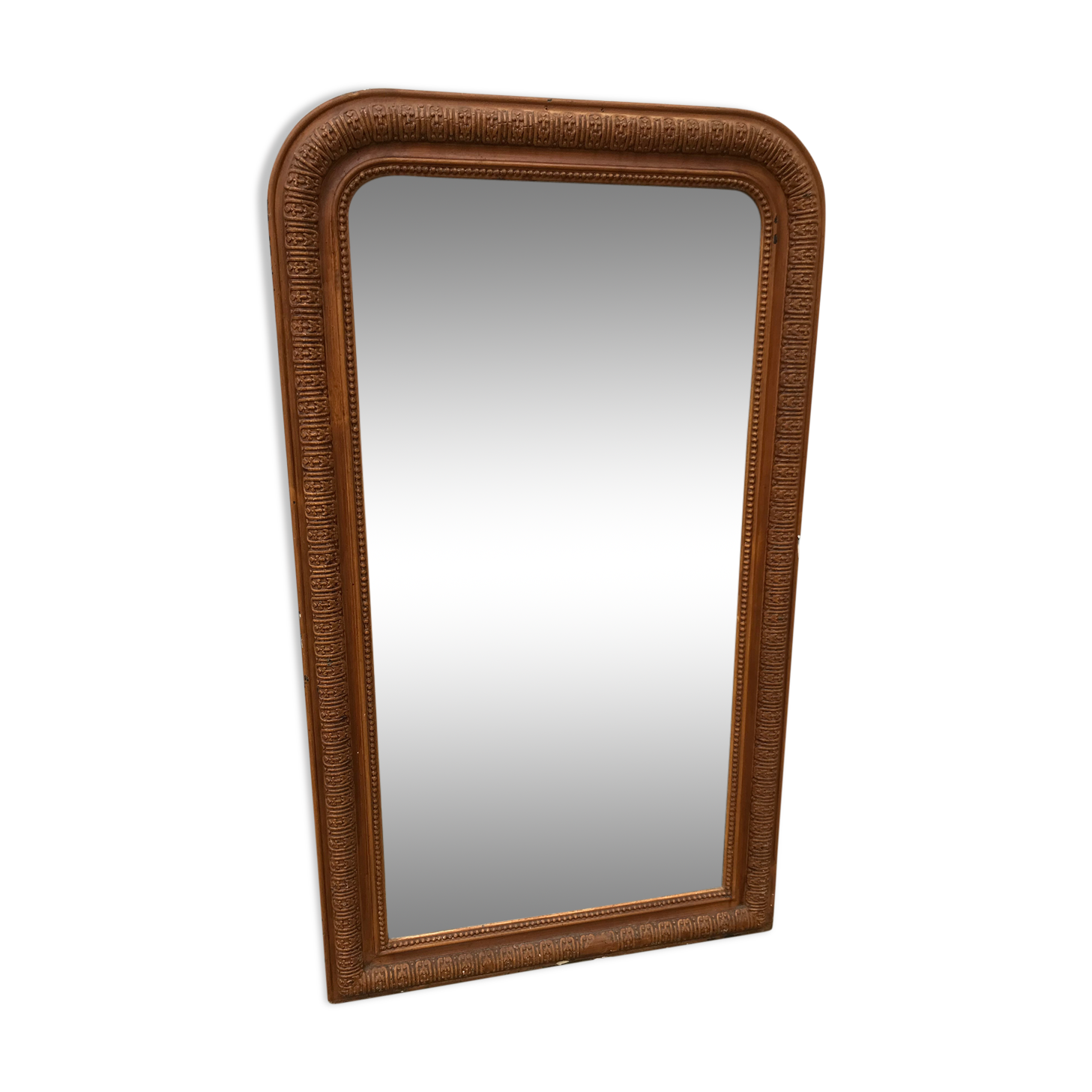 19th century mirror, wood and stucco  - 123x71cm