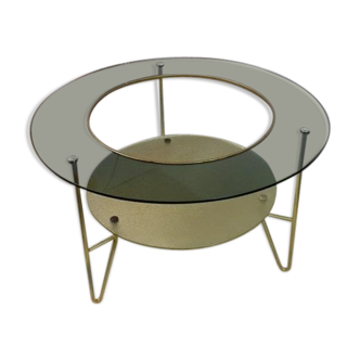 Table basse en verre
