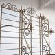 French bakery shelf in wrought iron and brass, 1900
